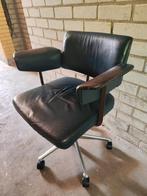Friso Kramer Ahrend/De Cirkel Revolve leren bureaustoel 1975, Huis en Inrichting, Ophalen, Gebruikt, Overige kleuren, Bureaustoel