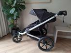 Buggy / Kinderwagen Thule Urban Glide 2 Double Jet Black, Ophalen, Gebruikt, Overige merken, Duomodel