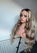 Balayage blond haarwerk lace wig pruik haarstuk echt haar, Sieraden, Tassen en Uiterlijk, Uiterlijk | Haarverzorging, Ophalen