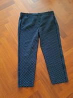 Capri enkel broek zwart wit stippen dots Zara Basic L +adv, Kleding | Dames, Broeken en Pantalons, Zara, Maat 42/44 (L), Ophalen of Verzenden