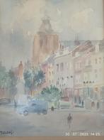 Aquarel W.Neuhof, Ophalen