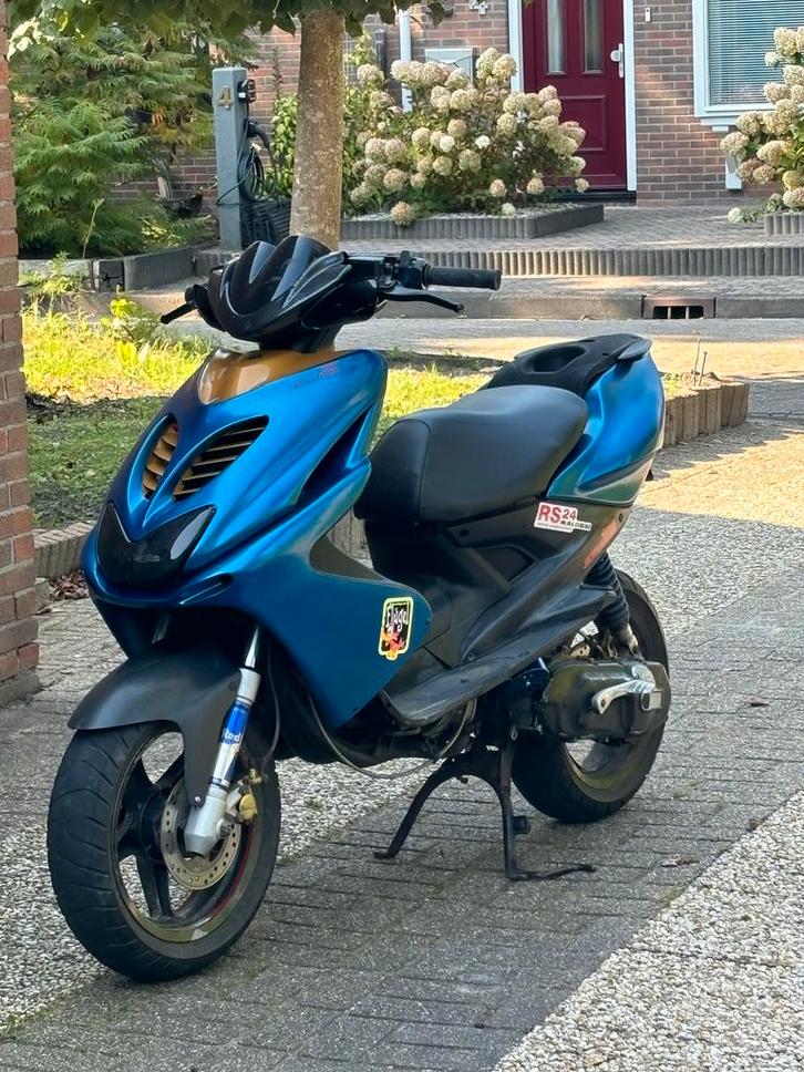 Yamaha Aerox 70cc Malossi - Project, Fietsen en Brommers, Brommeronderdelen | Scooters, Gebruikt, Yamaha, Uitlaat, Ophalen