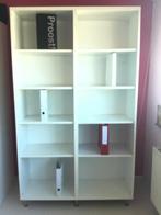 VAKKENKAST WIT, Ophalen, Met plank(en), Gebruikt, 100 tot 150 cm