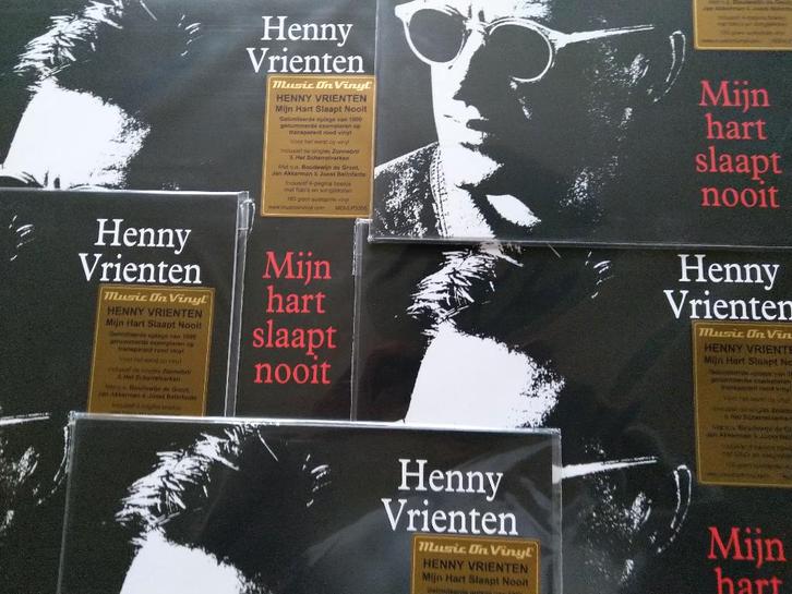 De laatste twee! LP Henny Vrienten Mijn Hart Slaapt Nooit, Cd's en Dvd's, Vinyl | Nederlandstalig, Nieuw in verpakking, Overige genres