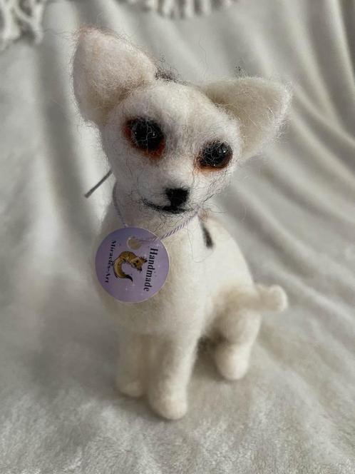 handgemaakt naaldvilt lapjes kat, Verzamelen, Poppetjes en Figuurtjes, Nieuw, Ophalen of Verzenden