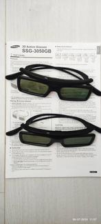 Samsung aktieve 3D brillen 2x, Audio, Tv en Foto, Televisie-accessoires, Ophalen, Zo goed als nieuw