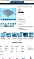 Soundstream REFERENCE 300.2 2 versterker REF300, Auto diversen, Autospeakers, Gebruikt, ., Ophalen of Verzenden, SOUNDSTREAM