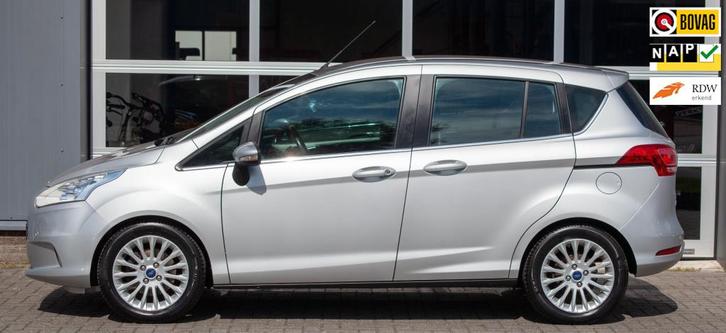 Ford B-Max 1.0 EcoBoost Titanium, Auto's, Ford, Bedrijf, Te koop, B-Max, ABS, Achteruitrijcamera, Airbags, Airconditioning, Boordcomputer