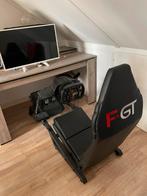 Complete simrace stoel + 2 sturen en pedalen, Spelcomputers en Games, Spelcomputers | Sony PlayStation Consoles | Accessoires
