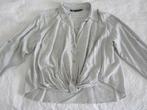 blouse met knoop - M - Zara, Kleding | Dames, Blouses en Tunieken, Maat 38/40 (M), Zara, Ophalen of Verzenden, Zo goed als nieuw