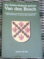 Het Stichts-Hollands geslacht Van den Bosch.ISBN 9065502734., Ophalen of Verzenden, 20e eeuw of later, Zo goed als nieuw