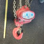 Zware LEWIS takel kettingtakel hijstoestel 3000 kg, Ophalen, Gebruikt