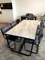 Eettafel, Ophalen, 50 tot 100 cm, Zo goed als nieuw, Vijf personen of meer