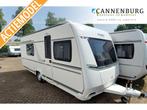 Fendt Bianco Activ 550 SD combi 6e en reservewiel, Caravans en Kamperen, Caravans, Schokbreker, Standaardzit, Vast bed, Fendt