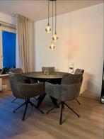 Ronde eettafel - 130 cm - Loods 5, Huis en Inrichting, Tafels | Eettafels, Ophalen, 100 tot 150 cm, Rond, Zo goed als nieuw