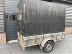 Enkelasser aanhanger aanhangwagen bakwagen met huif 1300 kg, Auto diversen, Aanhangers en Bagagewagens, Gebruikt