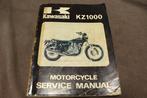 Kawasaki KZ1000 1976 motorcycle service manual KZ 1000, Motoren, Ophalen of Verzenden, Kawasaki