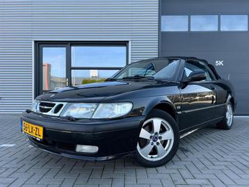 Saab 9-3 2.0t cabrio anniversary in onderdelen zwart 170 beschikbaar voor biedingen