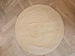 Rond rotan vloerkleed 110cm, Huis en Inrichting, Stoffering | Tapijten en Kleden, Ophalen, Gebruikt, Rond, 100 tot 150 cm