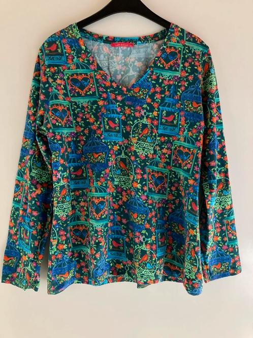 Fleurige nieuwe top van Lien & Giel, xxl, Kleding | Dames, Tops, Nieuw, Maat 46/48 (XL) of groter, Lange mouw, Ophalen