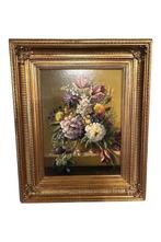 Thomas Heesakkers Schilderij - Klassiek Bloemstilleven, Antiek en Kunst, Kunst | Schilderijen | Klassiek, Ophalen