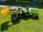 Rolly toys deutz fahr traptraktor speeltraktor met aanhanger, Ophalen, Gebruikt, Overige merken