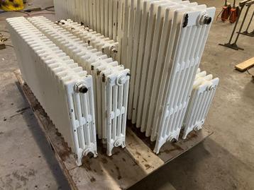 9 x gietijzeren radiator klassiek model 