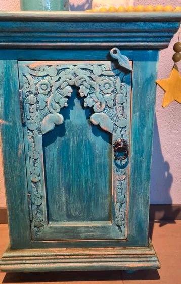 Kastje oosterse stijl ibiza India turquoise boho beschikbaar voor biedingen