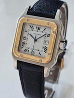 Cartier Santos Carrée, Overige merken, Polshorloge, Ophalen of Verzenden, Goud