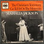 Vinyl 7" Singel Mahalia Jackson - The Christian's Testimony, 7 inch, Single, Ophalen of Verzenden, Zo goed als nieuw