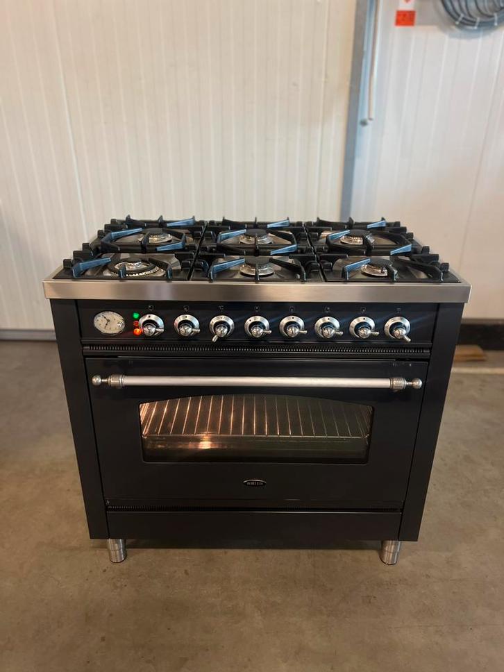 Prachtig Boretti 6-pits fornuis met gratis bezorging!!, Witgoed en Apparatuur, Fornuizen, Ophalen of Verzenden
