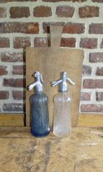 2 maal kleine spuitfles sodafles fles, Antiek en Kunst, Curiosa en Brocante, Ophalen