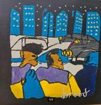 Drie schilderijen gebaseerd op werken van Herman Brood., Antiek en Kunst, Kunst | Schilderijen | Modern, Ophalen of Verzenden
