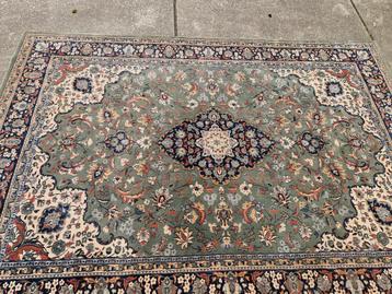 Groot vintage Perzisch tapijt wol vloerkleed | 250x350cm beschikbaar voor biedingen