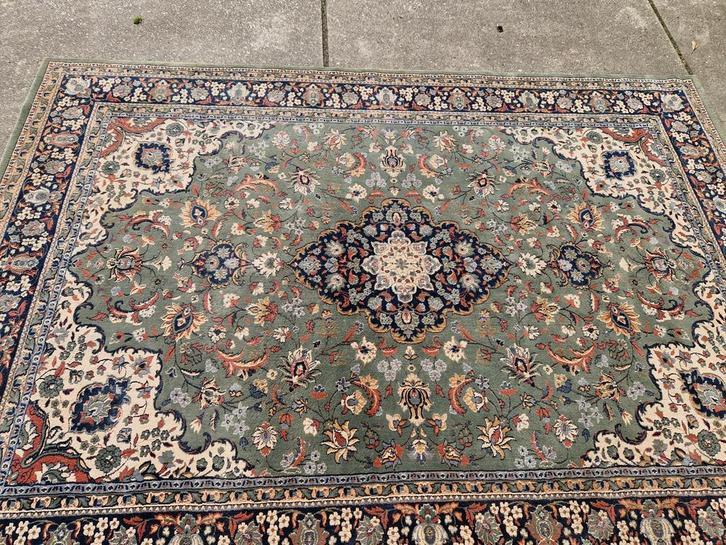 Groot vintage Perzisch tapijt wol vloerkleed | 250x350cm, Huis en Inrichting, Stoffering | Tapijten en Kleden, Zo goed als nieuw