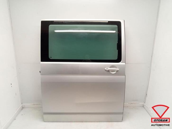 VW Transporter T5 GP T6 Schuifdeur Portier Deur Rechts LA7W, Auto-onderdelen, Carrosserie en Plaatwerk, Deur, Volkswagen, Rechts