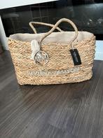 Riviera Maison mand/ tas, Ophalen, Zo goed als nieuw, Rond, Riet