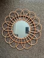 Rotan spiegel - Nieuw!, Minder dan 50 cm, Rond, Nieuw, Ophalen of Verzenden