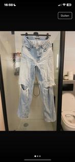 Spijker broek met gaten, Ophalen of Verzenden, Zo goed als nieuw, Blauw, W27 (confectie 34) of kleiner
