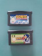 Sonic Advance & Sonic Advance 2, Spelcomputers en Games, Avontuur en Actie, Gebruikt, 1 speler, Ophalen of Verzenden