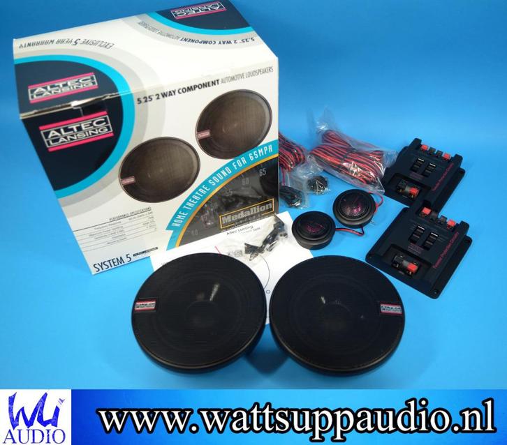 ALTEC LANSING SYSTEM 5 13cm / 5.25'' Composet / Speakers, Auto diversen, Autospeakers, Nieuw, Ophalen of Verzenden