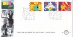 Nederland FDC E315 – Kinderzegels – NVPH 1575-1577, Verzenden, Onbeschreven, Nederland
