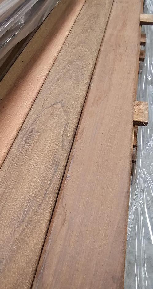 PARTIJ BUNDELS IPE 6 METER 50 STUKS EXCLUSIEVE EXTRA ZWAAR V, Tuin en Terras, Terrasdelen en Vlonders, Nieuw, Hout, Ophalen of Verzenden