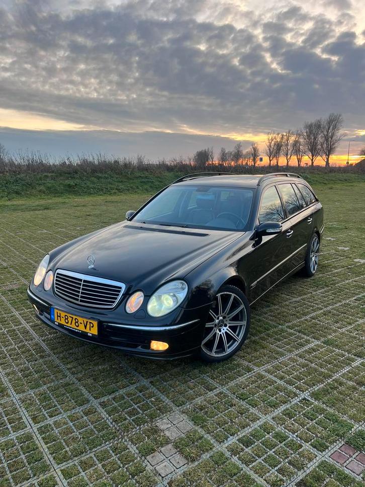Mercedes Benz S211 - E500, Auto's, Mercedes-Benz, Particulier, E-Klasse, ABS, Airbags, Airconditioning, Boordcomputer, Centrale vergrendeling