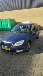(Schade auto) Skoda Fabia 1.2 TDI 55KW Greenline 2013 Blauw, Voorwielaandrijving, 74 pk, 1199 cc, Blauw