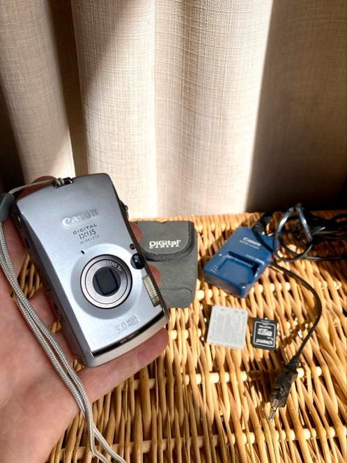 Canon IXUS Y2K digicam - incl 2Gb SD en hoesje, Audio, Tv en Foto, Fotocamera's Digitaal, Zo goed als nieuw, Canon, Ophalen of Verzenden
