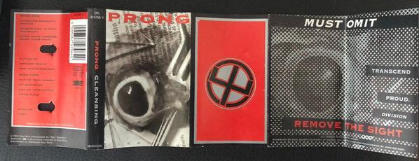 Orig cassette release PRONG -Cleansing industr metal hardcor, Cd's en Dvd's, Cassettebandjes, Gebruikt, Origineel, Rock en Metal