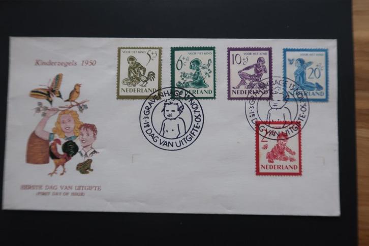 FDC E4 onbeschreven dichte klep geen garantie., Postzegels en Munten, Postzegels | Eerstedagenveloppen, Onbeschreven, Nederland