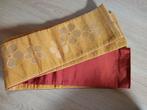 Traditionele Japanse obi hanhabaobi gold bloem, Ophalen of Verzenden