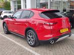 Alfa Romeo Stelvio 2.0 T AWD Q4 SUPER AUT. Leder | Dodehoeks, Auto's, Alfa Romeo, Automaat, 12 maanden, Euro 6, 4 cilinders